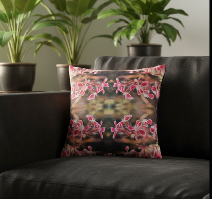Hydrangea Kaleidoscope 3 | Velvet Cushion