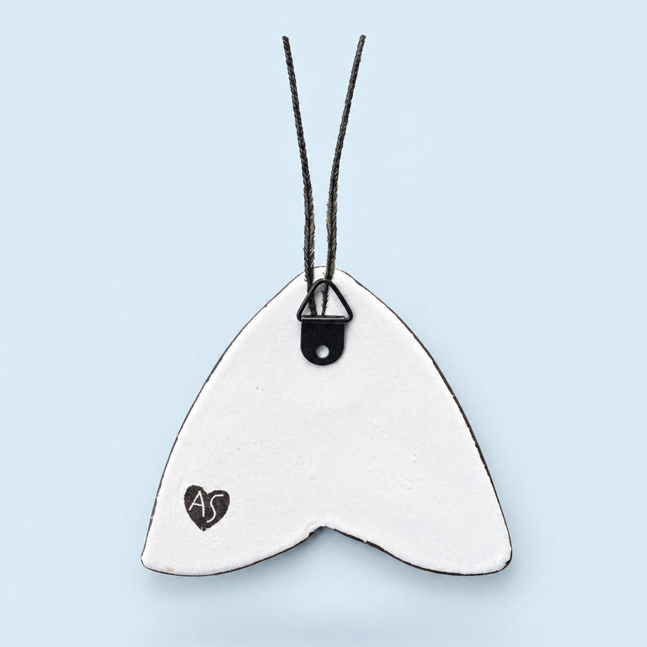 Ceramic Moth Wall Art | Medium III