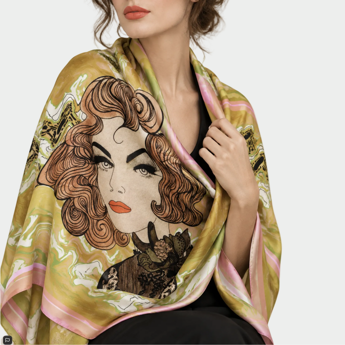Coco Silk Scarf