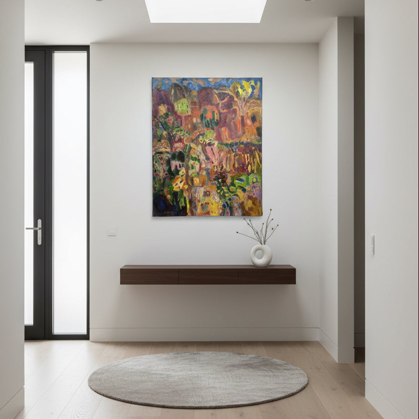 Curiosity Painting | Mixed Media