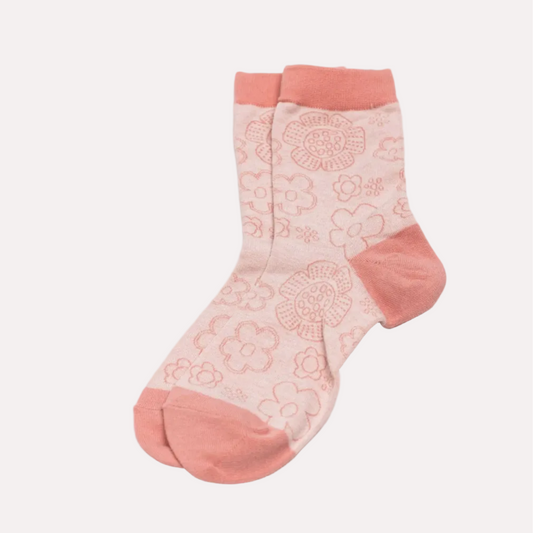 Daisy Pink Socks