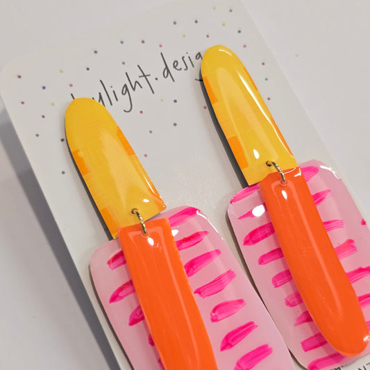 Daylight Design Resin Earrings  | Style 11
