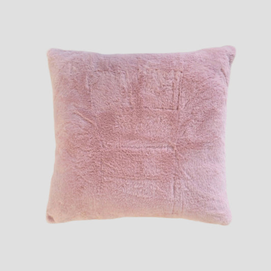 Faux Fur | Dusky Pink Cushion