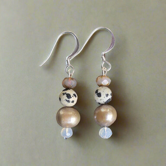 Organic Bead Earrings | Set 10