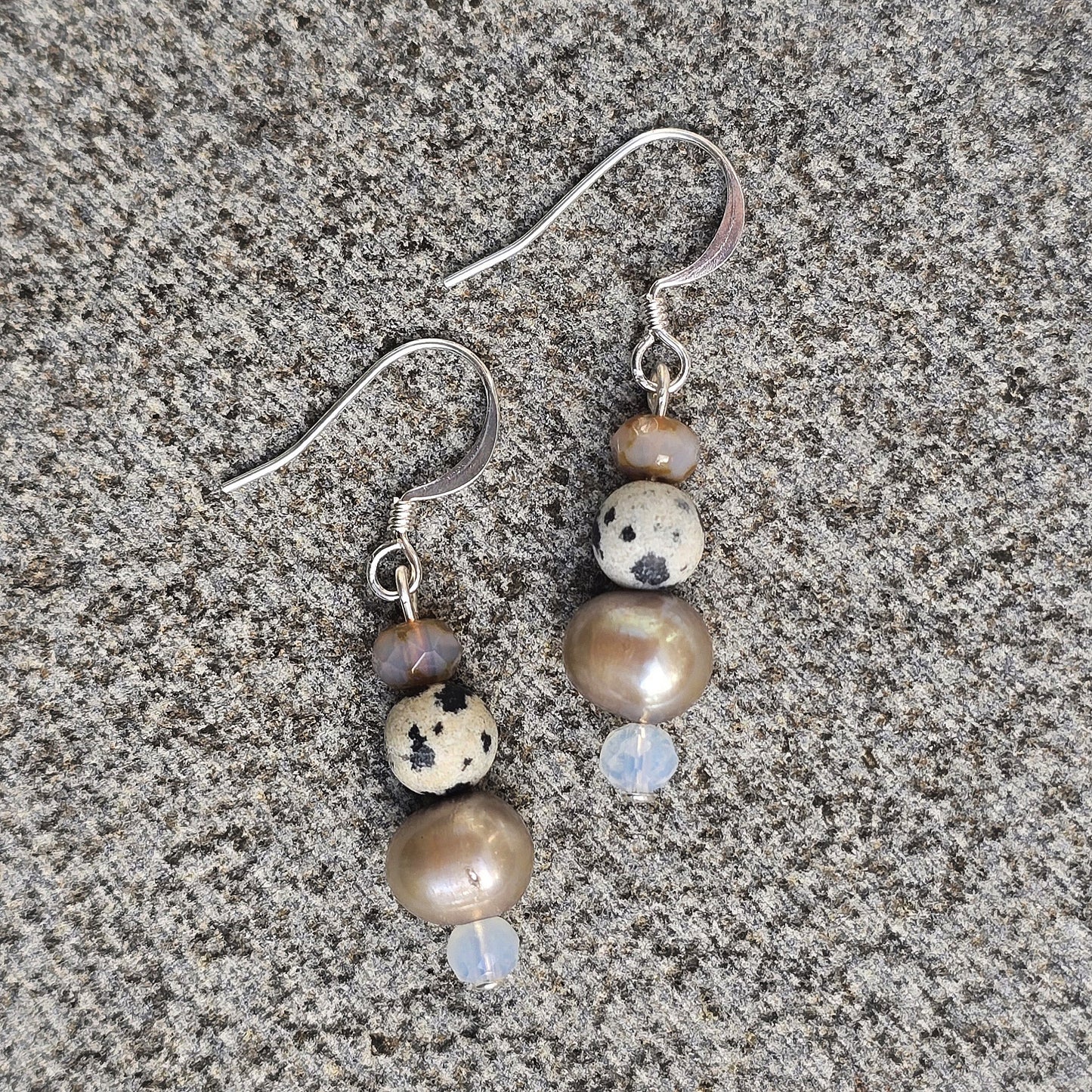 Organic Bead Earrings | Set 10