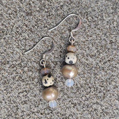 Organic Bead Earrings | Set 10