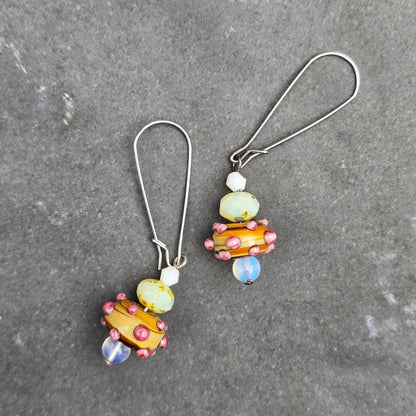Murano + Opalite Earrings | Set 24