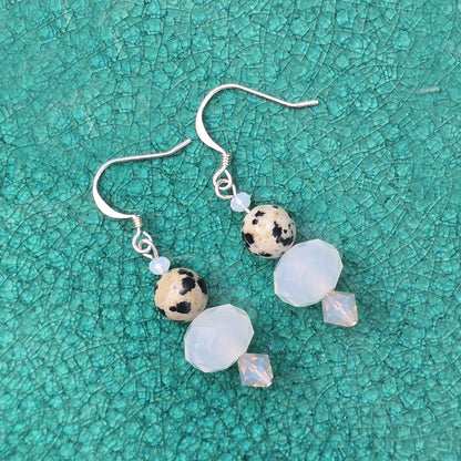 Oplalite + Jasper Earrings | Set 25