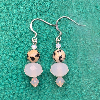 Oplalite + Jasper Earrings | Set 25