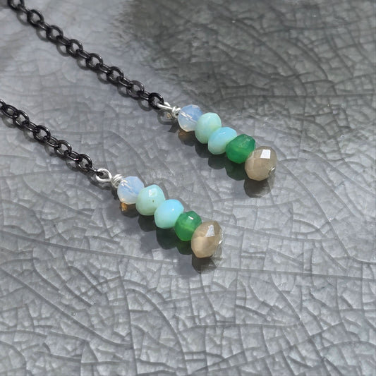 Opalescent Gemstone Earrings | Set 29