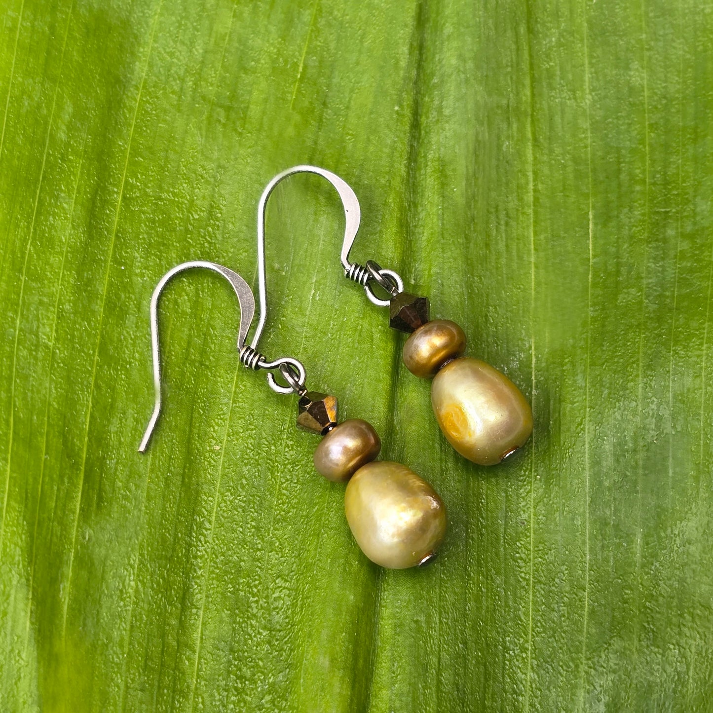 Freshwater Pearl + Gemstone Earrings | Set 35