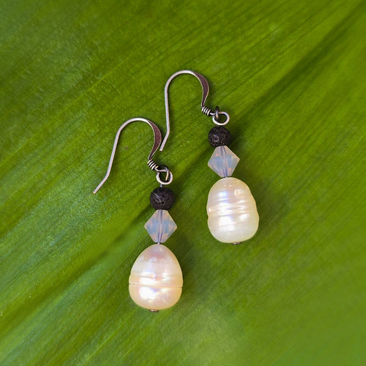 Pearl and Swarovski Earrings | Set 36