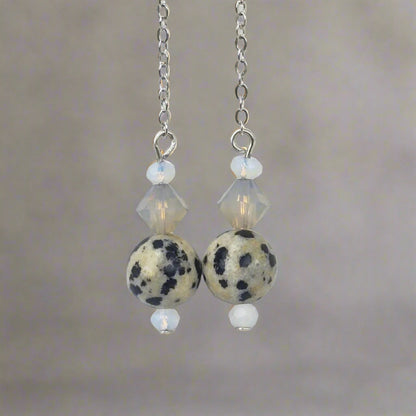 Swarovski + Jasper Earrings | Set 37