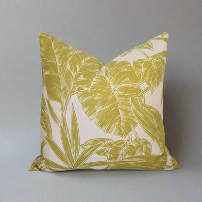 EDH Cushion palm tropical feather inner interiors 3