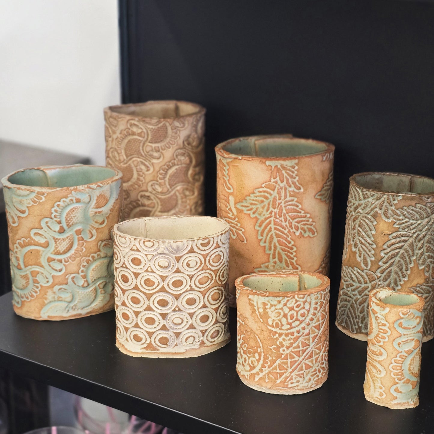 Earthware Lace Vase | 2