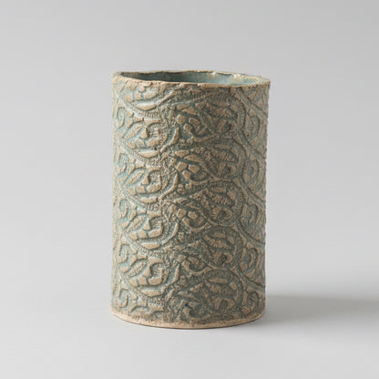Earthware Lace Vase | 2