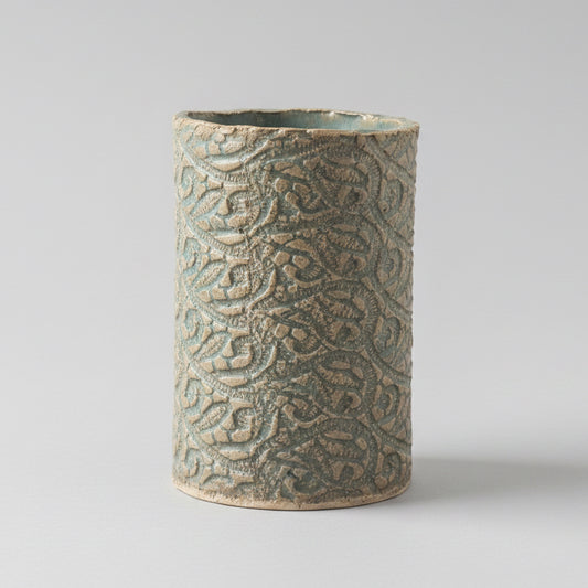 Earthware Lace Vase | 2
