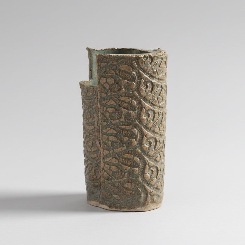 Earthware Lace Vase | 2
