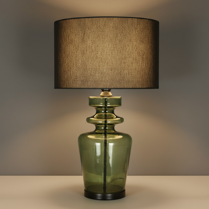 Emerald Table Lamp | Black Shade