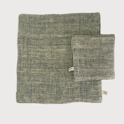 Face Washer | Light Indigo Weave