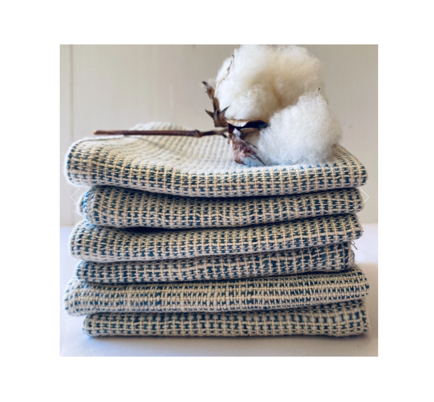 Face Washer | Light Indigo Weave