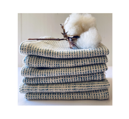 Face Washer | Light Indigo Weave