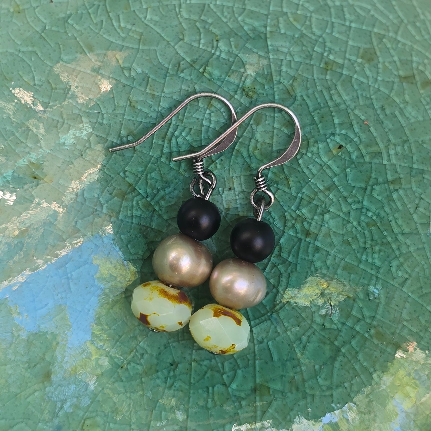 Organic Bead Earrings | Set 12