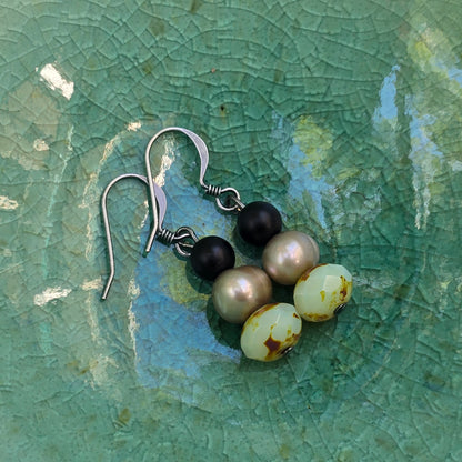Organic Bead Earrings | Set 12