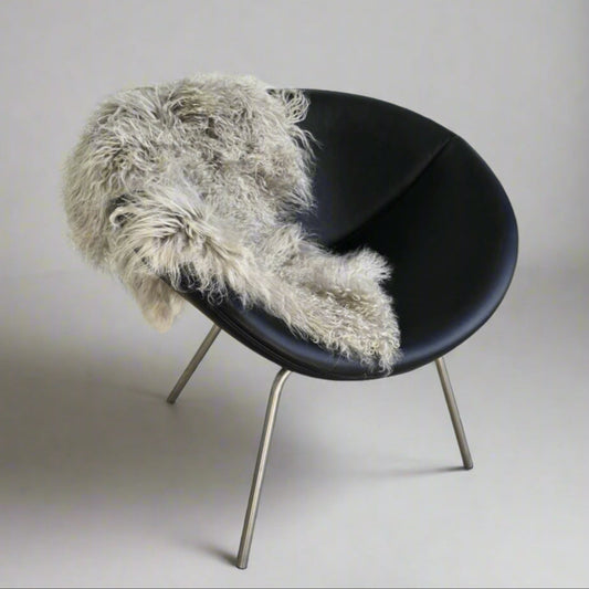 Tibetan Lambskin Rug | Fawn