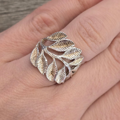 Fern Ring | Stirling Silver