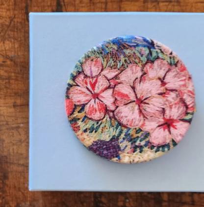 Meadow Pocket Mirror by Fluer Woods