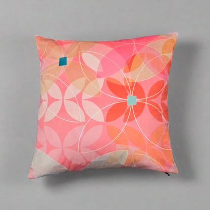 Flock of Flora | Velvet Cushion