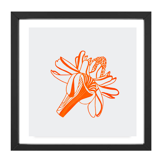 Letterpress Flora | | Mini Print