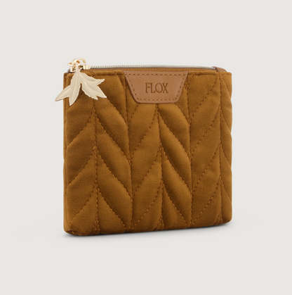FLOX Ahi Velvet Purse | Mini Brown