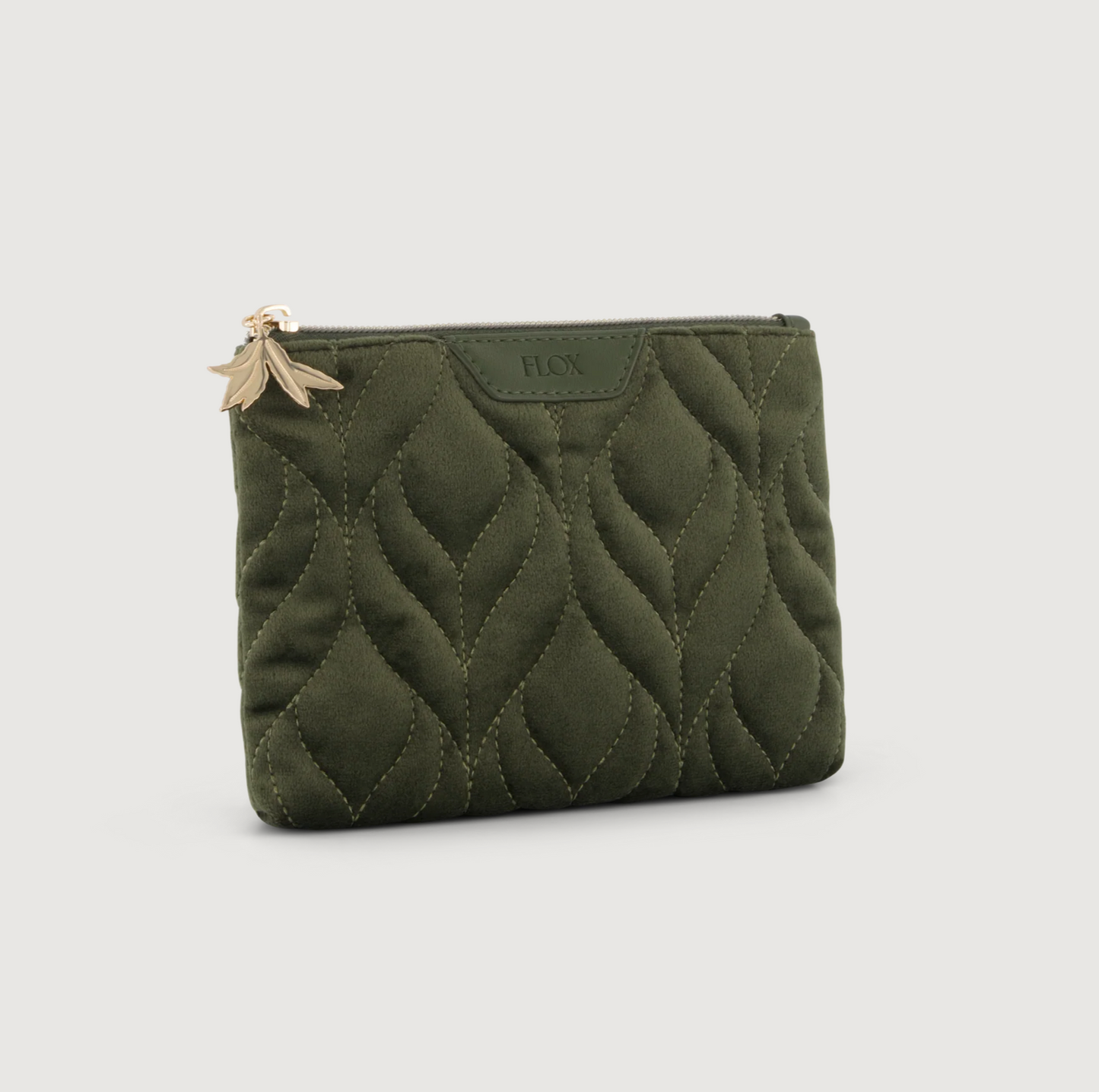 FLOX Ahi Velvet Purse | Mini Green