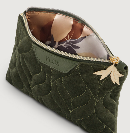 FLOX Ahi Velvet Purse | Mini Green