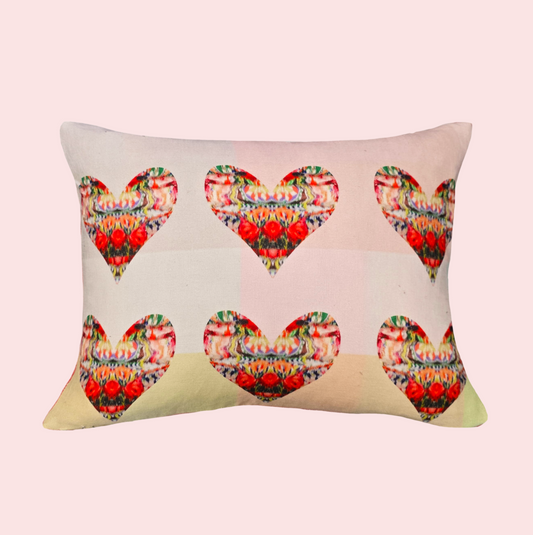 Full of Aroha | Linen Cushion