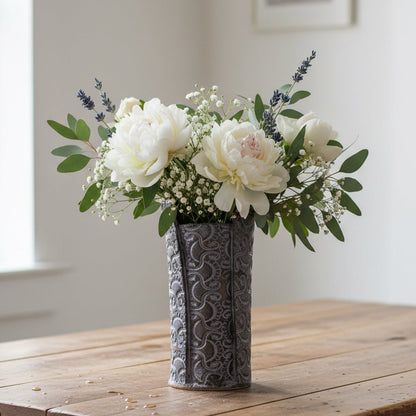 Earthware Large Lace Vase | 4