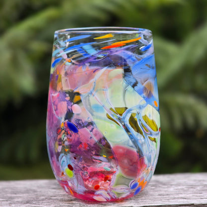 Glass Tumblers| Multicoloured Shard 4