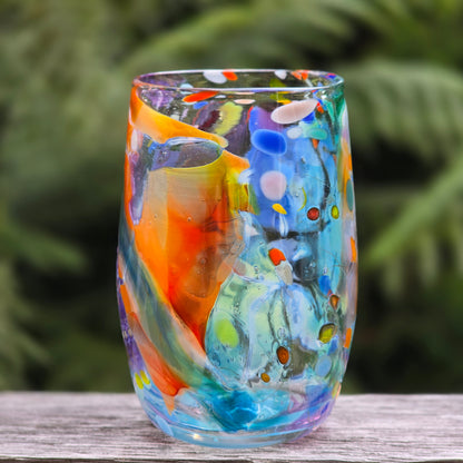 Glass Tumblers| Multicoloured Shard 5