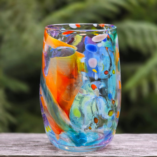 Glass Tumblers| Multicoloured Shard 5