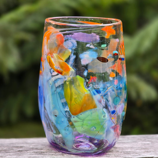 Glass Tumblers| Multicoloured Shard 6