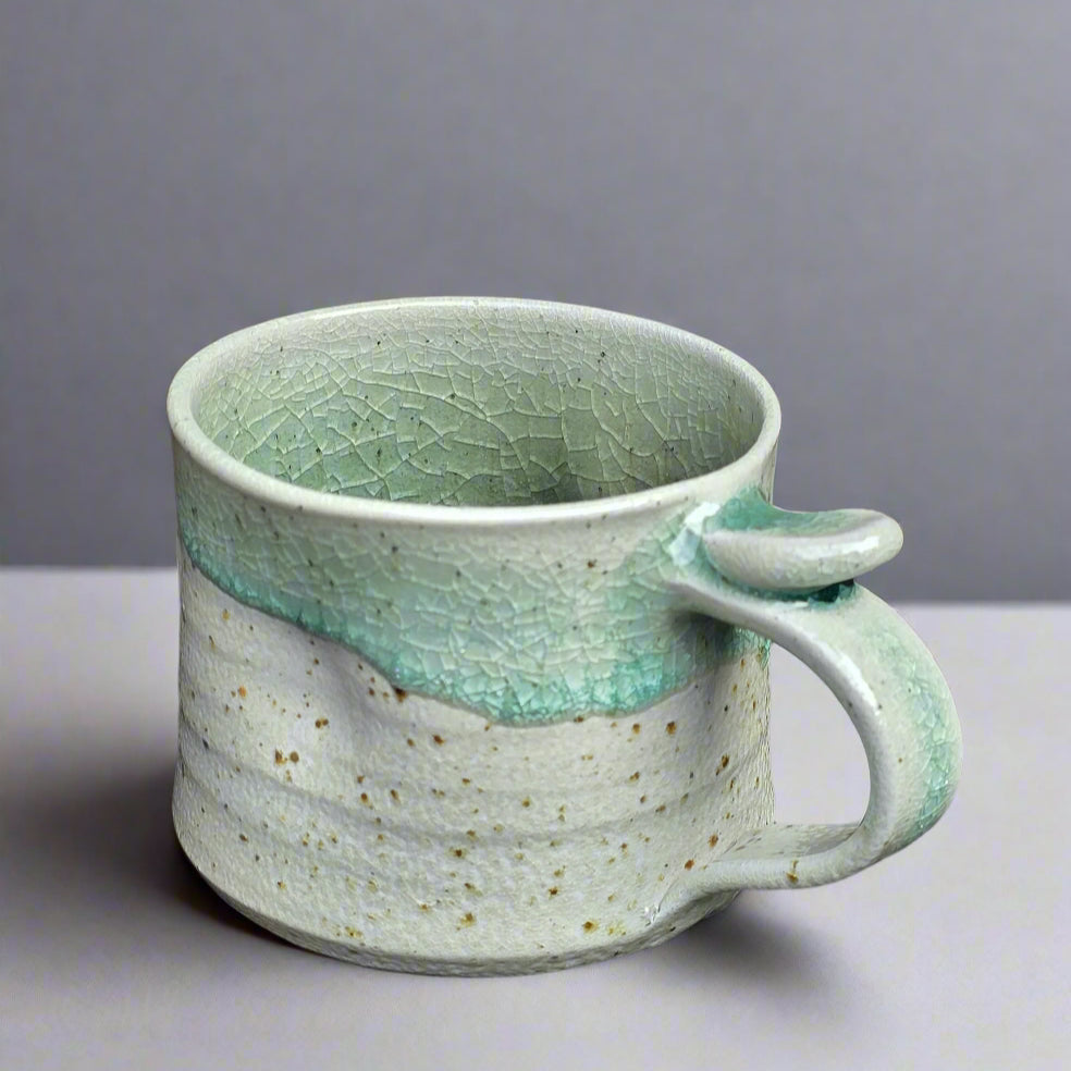 Salt Kiln Fired | Short Mug 6