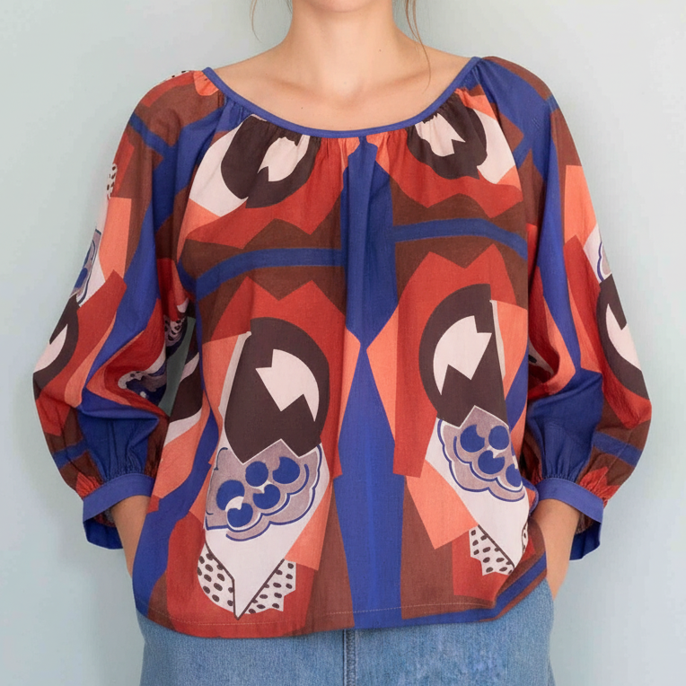 Hetti Composition Top | XS-L