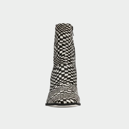 Rocco Boot |  Checker Ponie Fur