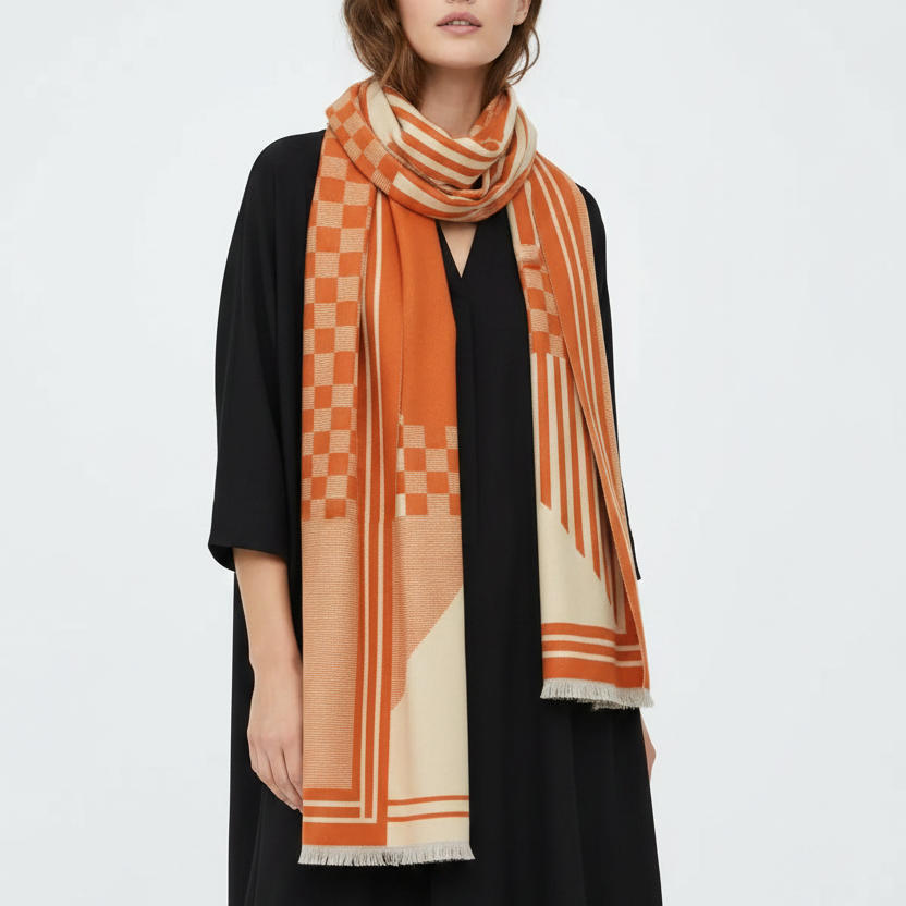 Holly Scarf | Orange