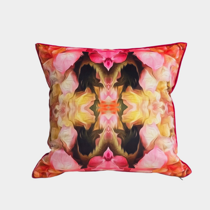 Hydrangea Kaleidoscope | Velvet Cushion