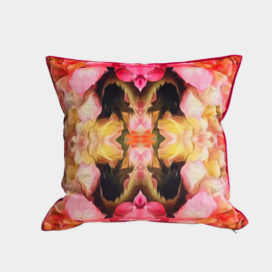 Hydrangea Kaleidoscope | Velvet Cushion