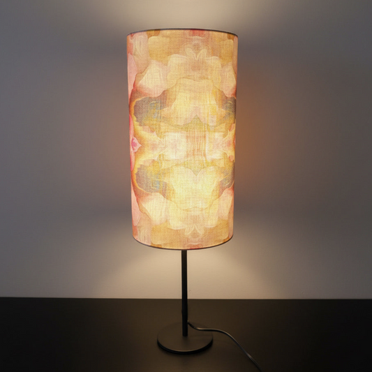 Hydrangea Linen Lamp