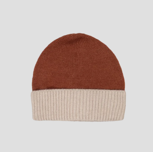 Terracotta & Oat | Kids Beanie
